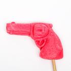 Карамель на палочке «Пистолет лолли», револьвер, МИКС, 30 г - фото 23385500