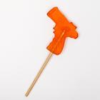Карамель на палочке «Пистолет», оранжевый, 45 г - Фото 2