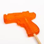 Карамель на палочке «Пистолет», оранжевый, 45 г - Фото 3