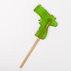 Карамель на палочке «Пистолет» зеленый, 45 г - фото 31535957