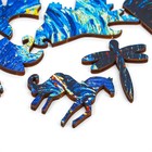 Пазл деревянный фигурный. Винсент Ван Гог «Звёздная ночь», 126 элементов - Фото 6