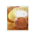 Тетрадь 24 листа в клетку ErichKrause "Мяч в игре", обложка мелованный картон, блок офсет, МИКС (1 вид в спайке) - Фото 5