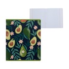 Тетрадь 48 листов в клетку ErichKrause Avocado Dusk, обложка мелованный картон, блок офсет, белизна 100%, с принтом - фото 321138463