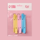 Зажимы для волос, 6 шт., 10(±1) см, МИКС - Фото 6