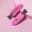 Зажимы для волос, набор - 4 шт., 1.8×6 (±1) см, МИКС - Фото 4