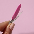 Зажимы для волос, набор - 4 шт., 1.8×6 (±1) см, МИКС - Фото 5