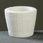 Кашпо Ведерко, белое 5493092