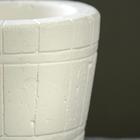 Кашпо Ведерко, белое 5493092