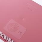 Корзина универсальная Бытпласт, 3ХL, 29,3×19,3×14,7 см, цвет тёмно-розовый - Фото 4