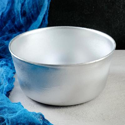 Форма для хлеба, 19,5×16×9 см, круглая, литой алюминий