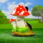 Садовая фигура из гипса «Гриб с ежами», 18×20×25 см - Фото 6