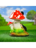 Садовая фигура из гипса «Гриб с ежами», 18×20×26 см  (артикул 748333)  большой выбор товаров оптом и в розницу по низким ценам с доставкой