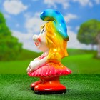 Садовая фигура "Девочка-гном" 18х16х31см - Фото 5