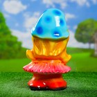 Садовая фигура "Девочка-гном" 18х16х31см - Фото 6