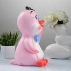 Копилка "Пингвинёнок" розовый 15х30х20см - Фото 2