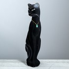 Копилка "Кошка Багира", покрытие флок, чёрная, 46 см - Фото 2