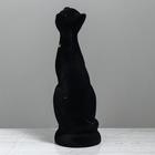 Копилка "Кошки Парочка", покрытие флок, чёрная, 31 см - Фото 7