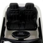 Электромобиль Range Rover Evoque, кожаное сиденье, EVA колеса, цвет белый - Фото 7