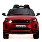 Электромобиль Range Rover Evoque, кожаное сидение, EVA колеса, цвет бордовый глянец 5217509 - фото 306094