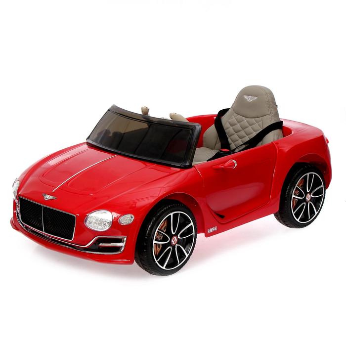 Электромобиль Bentley EXP 12 Speed 6e Concept, EVA колёса, кожаное сидение, цвет красный