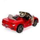 Электромобиль Bentley EXP 12 Speed 6e Concept, EVA колёса, кожаное сидение, цвет красный - Фото 3