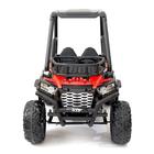 Электромобиль «БАГГИ», максимальная нагрузка 100 кг, АКБ 24V, кожаное сидение, цвет красный 5217516