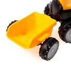 Детский электромобиль «Трактор», с прицепом, цвет жёлтый - Фото 7