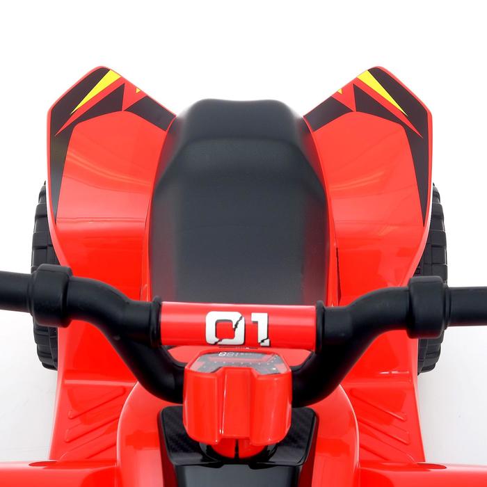 Электромобиль «Квадроцикл», цвет красный - фото 1907193733