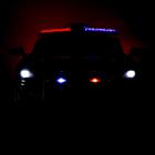 Электромобиль POLICE, EVA колеса, кожаное сиденье, цвет чёрный глянец - Фото 10