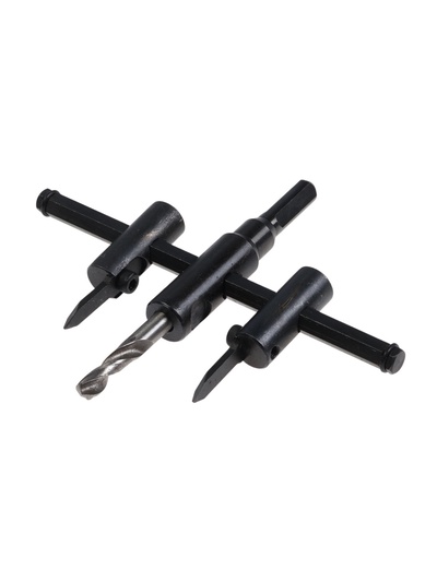 УЦЕНКА Сверло круговое регулируемое по дереву ТУНДРА «Балеринка», 30 - 120 мм