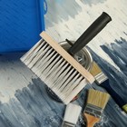 Кисть-макловица ТУНДРА, искусственная щетина, пластиковая рукоятка, 50×150 мм - Фото 6