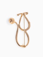 Брошь «Стетоскоп», цвет белый в золоте - Фото 2