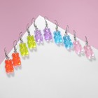 Серьги ассорти «Вкусняшка» мишки, цвет МИКС - Фото 5