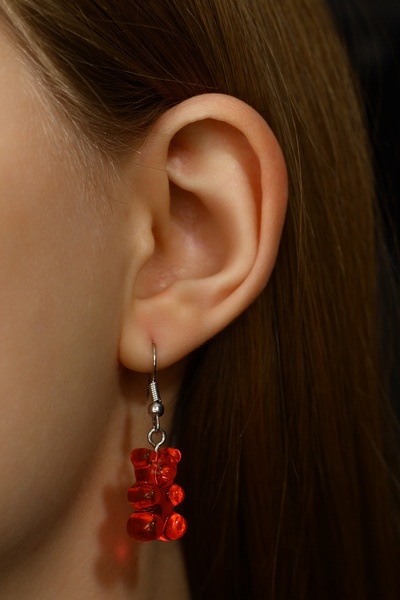 Серьги ассорти «Вкусняшка» мишки, цвет МИКС