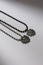 Кулоны "Неразлучники" два сердца с цветами, цвет серебро, 45 см - фото 808524179 Кулоны "Неразлучники" два сердца с цветами, цвет серебро, 45 см - фото 808524179