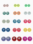 Серьги пусеты QF «Рэйчел», 15 пар, бусины d=6-10 мм, цвет МИКС - Фото 5