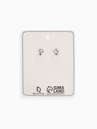 Серьги-кольца "Карма" косичка, цвет серебро, d=5 - фото 809487177