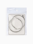 Серьги-кольца «Карма», косичка, цвет серебро, d=5 - Фото 7