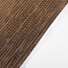 Когтеточка из картона с кошачьей мятой «Котопончик», волна - фото 805261408