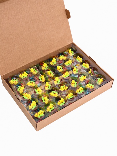 Сахарные фигурки «Цыплята в гнезде», 70 шт