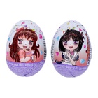 Шоколадное яйцо из кондитерской глазури «Забавный Сюрприз» для девочек, 20 г - Фото 3