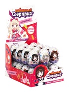 Шоколадное яйцо из кондитерской глазури «Забавный Сюрприз» для девочек, 20 г  (артикул 6534467)  большой выбор товаров оптом и в розницу по низким ценам с доставкой