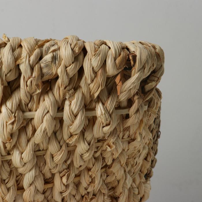 кашпо из кукурузного листа