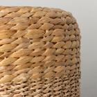Сидушка плетеная, 40х45 см, морские водоросли, камыш - Фото 2
