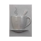 Часы настенные интерьерные для кухни "Чаепитие", бесшумные, чайник 26.5 х 24 см, серые, АА - Фото 10