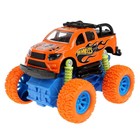 Машина металлическая «Hot Wheels внедорожник» 12 см, инерция, подвеска, световые и звуковые эффекты - фото 24235220