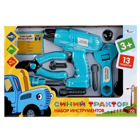 Набор строительных инструментов «Синий трактор»