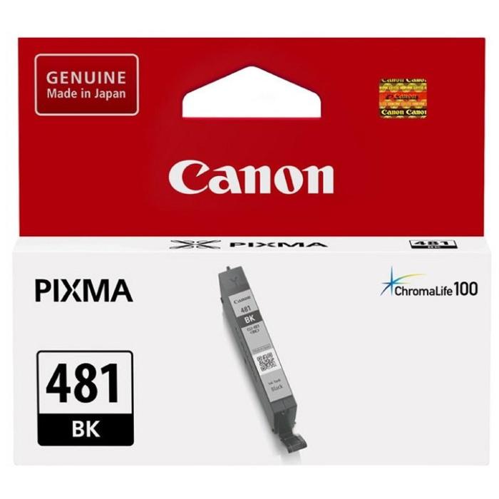 Картридж струйный Canon CLI-481BK черный для Canon PixmaTS6140/TS8140TS/TS9140/TR7540 - Фото 1