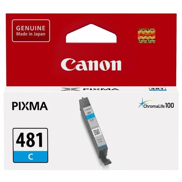 Картридж струйный Canon CLI-481C голубой для Canon Pixma TS6140/TS8140TS/TS9140/TR7540 - Фото 1