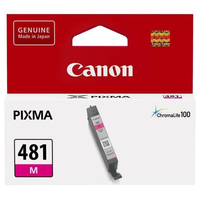 Картридж струйный Canon CLI-481M пурпурный для Canon PixmaTS6140/TS8140TS/TS9140/TR7540 - Фото 1